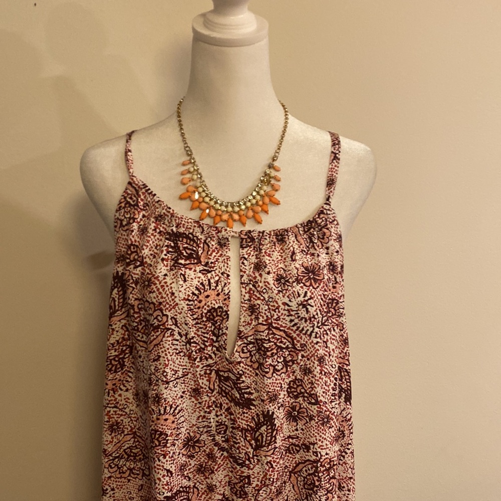 GAP lightweight multicolor floral pattern dress size Large